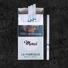 Сигареты MERCI La Fabrique Menthol SuperSlim (Ментол)